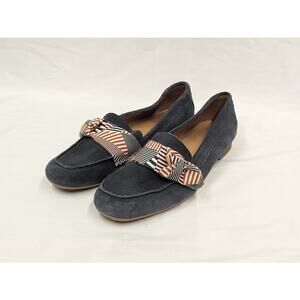 Texto Leather Loafers Made in Portugal Nautical Red White Blue Womens EU40/US9